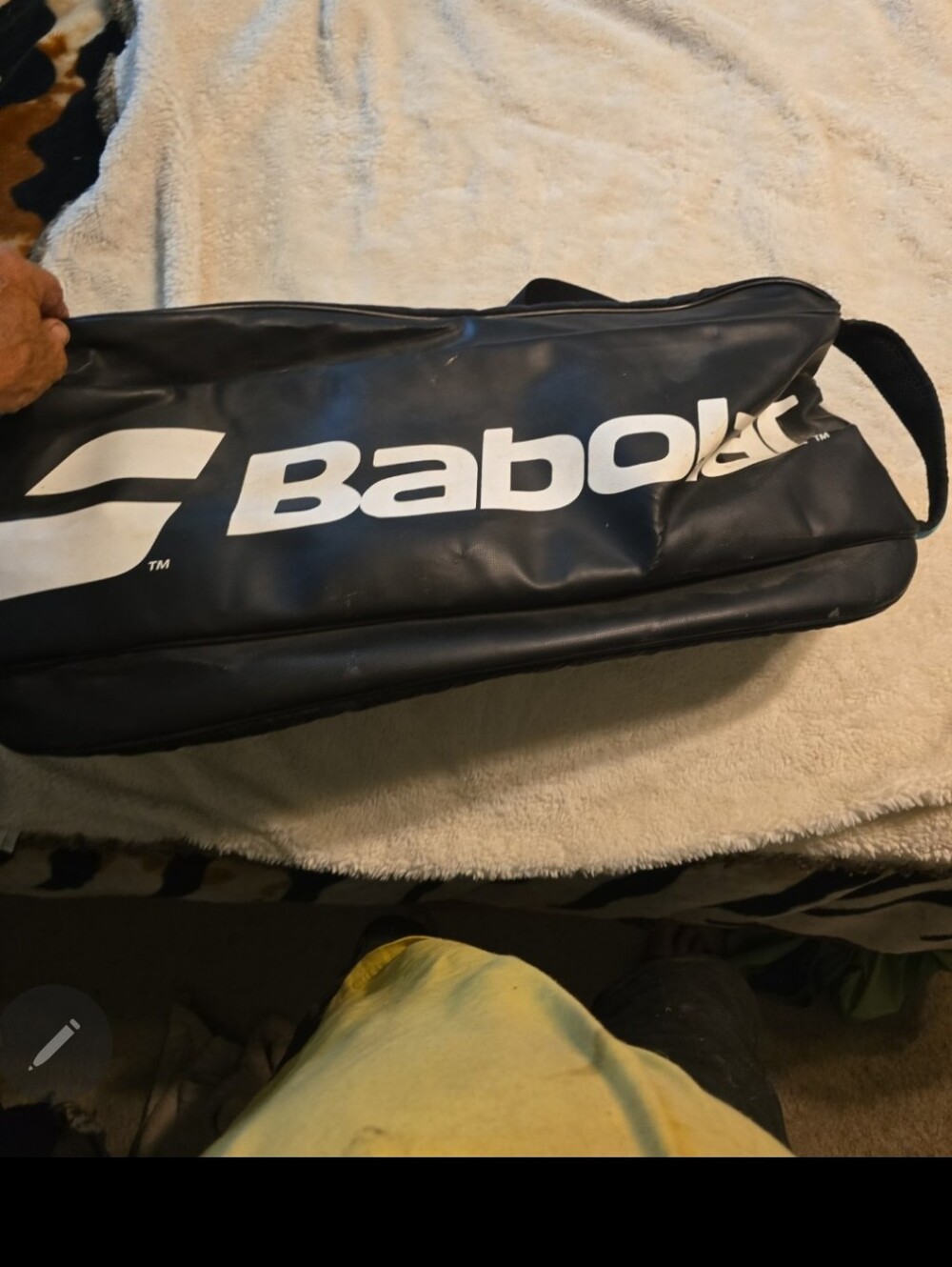080326 Babolat Pure Drive Pack Tennis Racquet Backpack Racket Bag Black White Bl - Picture 5 of 7